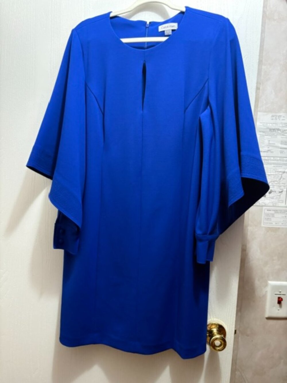 Calvin Klein Cobalt Blue Dress – Size14